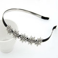 Puro copo de nieve Rhinestone Hairband accesorios de cabello HB12